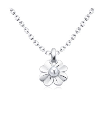 Flower Silver Necklaces SPE-5730
